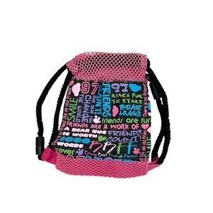 Build A Bear Best Friend BFF drawstring backpack bag